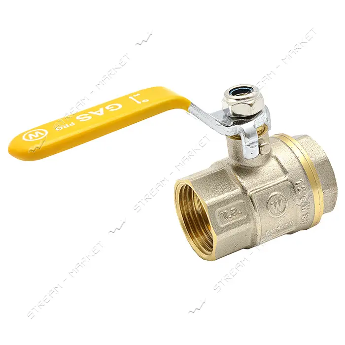 Кран шаровый 3/4" В/В железный шар                                                                  