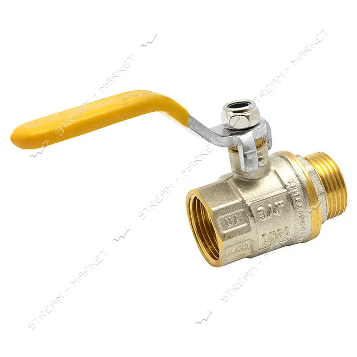 Кран шаровый 3/4" В/Н газ железный шар