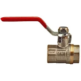Кран шаровый 1/2" В/В ручка вода железный шар                                                       