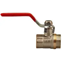 Кран шаровый 1/2" В/В ручка вода железный шар                                                       