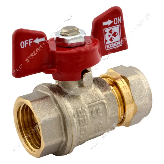 Кран шаровый Koer Wing 1/2"x16 В                                                                    
