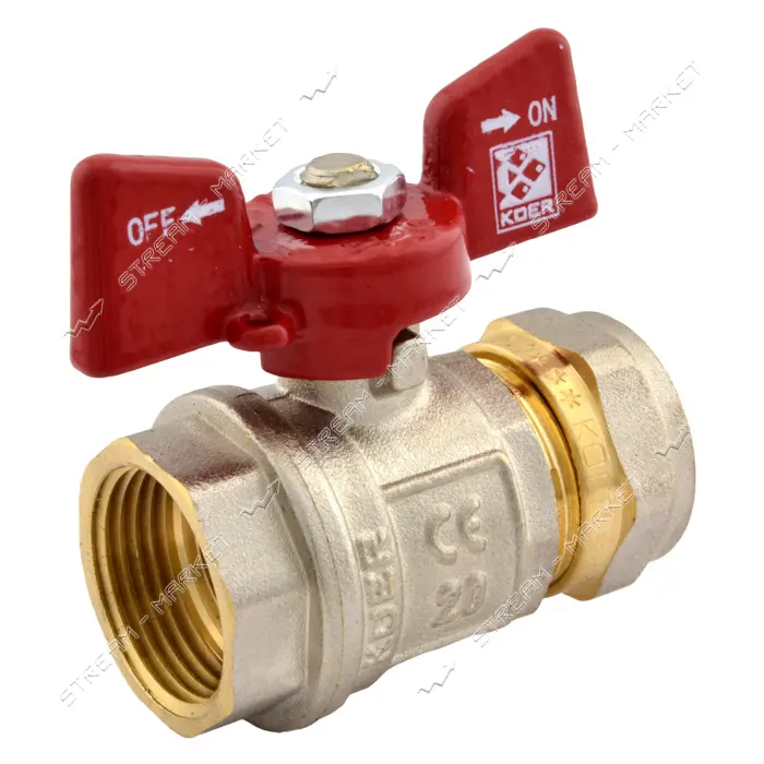 Кран шаровый Koer Wing 3/4"x20 В                                                                    