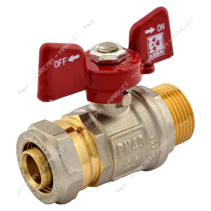 Кран шаровый Koer Wing 3/4"х20 Н