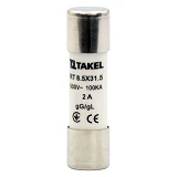 Плавкий предохранитель Takel RT 8.5х31.5 2А                                                         