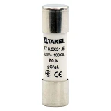 Плавкий предохранитель Takel RT 8.5х31.5 20А                                                        