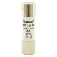 Плавкий предохранитель Takel RT 10х38 2А                                                            