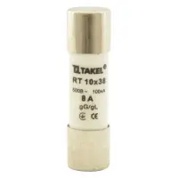 Плавкий предохранитель Takel RT 10х38 8А                                                            