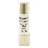 Плавкий предохранитель Takel RT 10х38 10А                                                           
