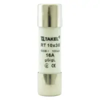 Плавкий предохранитель Takel RT 10х38 16А                                                           