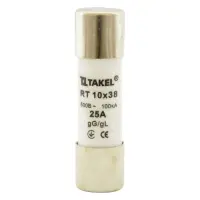 Плавкий предохранитель Takel RT 10х38 25А                                                           