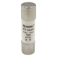 Плавкий предохранитель Takel RT 14х51 16А                                                           