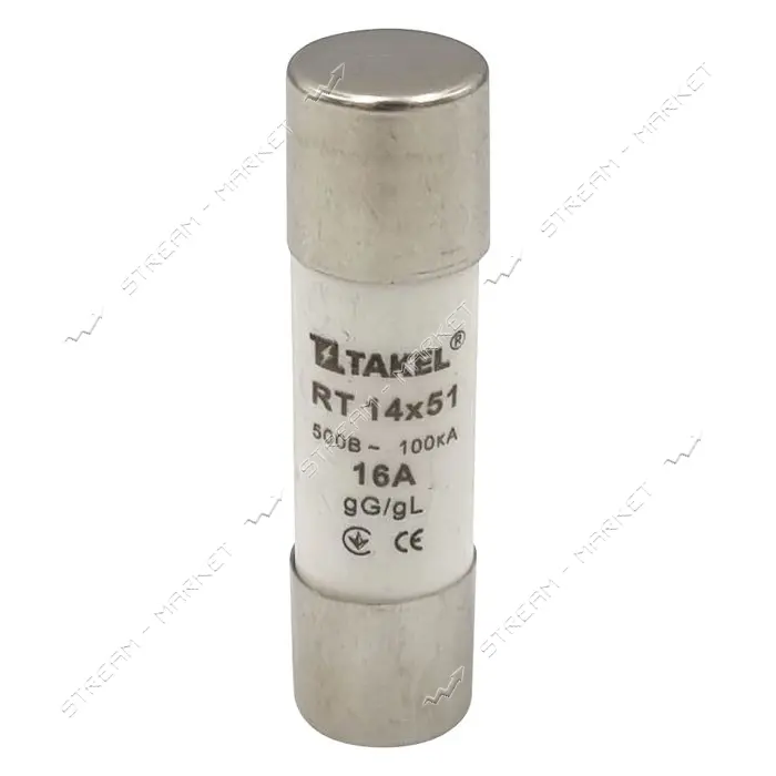 Плавкий предохранитель Takel RT 14х51 16А