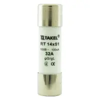 Плавкий предохранитель Takel RT 14х51 32А                                                           