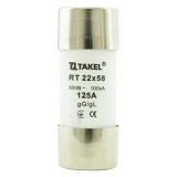 Плавкий предохранитель Takel RT 22х58 125А                                                          