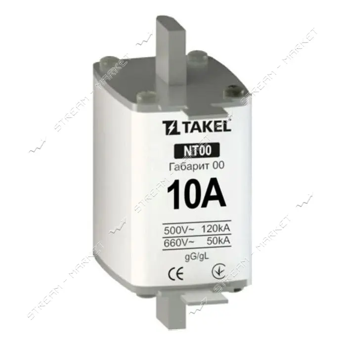 Плавкий предохранитель Takel NT00 10А                                                               