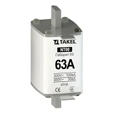 Плавкий предохранитель Takel NT00 63А                                                               