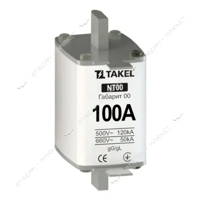 Плавкий предохранитель Takel NT00 100А                                                              