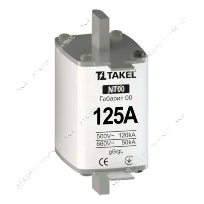 Плавкий предохранитель Takel NT00 125А                                                              