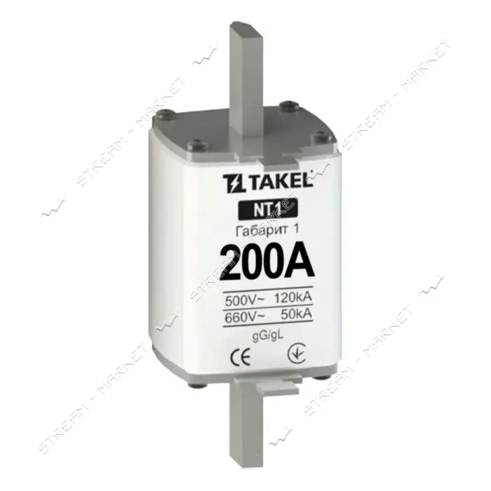 Плавкий предохранитель Takel NT1 200А