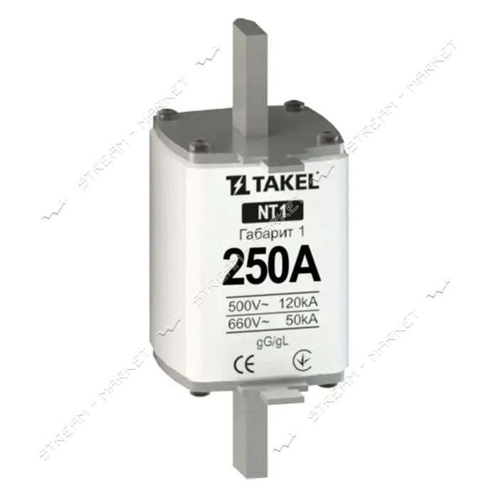 Плавкий предохранитель Takel NT1 250А
