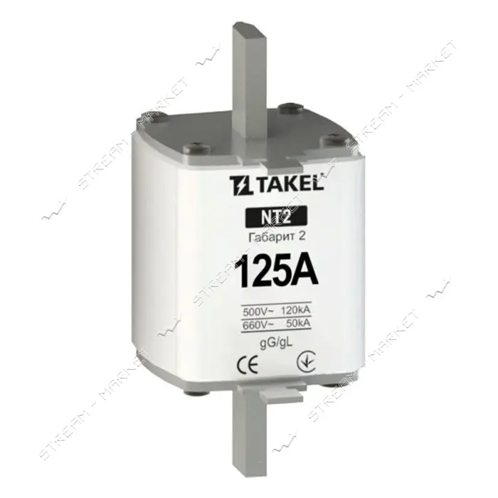 Плавкий предохранитель Takel NT2 125А                                                               