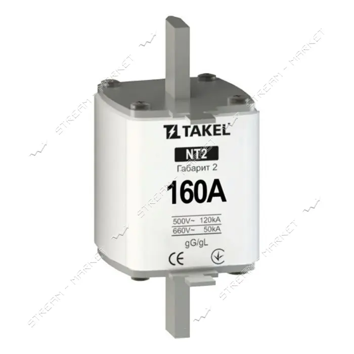 Плавкий предохранитель Takel NT2 160А                                                               