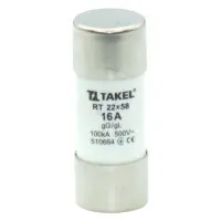 Плавкий предохранитель Takel RT 22х58 16А                                                           