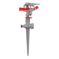 Дождеватель пульсирующий на костыле Intertool GE-0051 круг/сектор полива до 12м                     