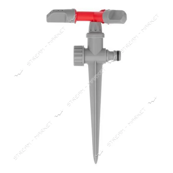 Дождеватель круговой Intertool GE-0054 с вращающейся головкой на костыле