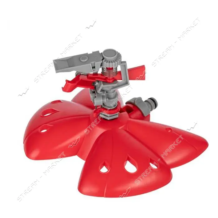 Дождеватель пульсирующий на базе Intertool GE-0071 круг/сектор полива до 12м                        