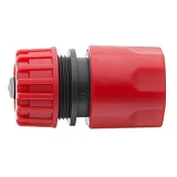 Коннектор Intertool GE-1019 1/2" с аквастопом для шланга 1/2"                                       