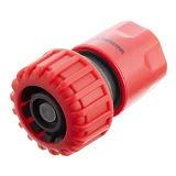Коннектор Intertool GE-1020 1/2" с аквастопом для шланга 3/4"                                       