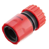 Коннектор Intertool GE-1021 3/4" с аквастопом для шланга 3/4"                                       