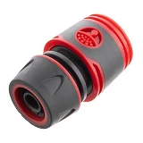 Коннектор Intertool GE-1116 прорезиненный 1/2" для шланга 1/2"                                      