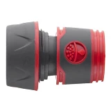 Коннектор Intertool GE-1117 прорезиненный 1/2" для шланга 3/4"                                      