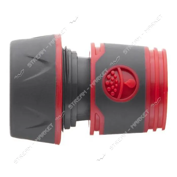 Коннектор Intertool GE-1117 прорезиненный 1/2" для шланга 3/4"                                      