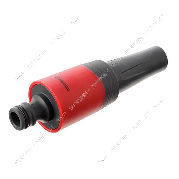 Насадка для полива Intertool GE-0030 с плавной регулировкой потока воды под коннектор 1/2"