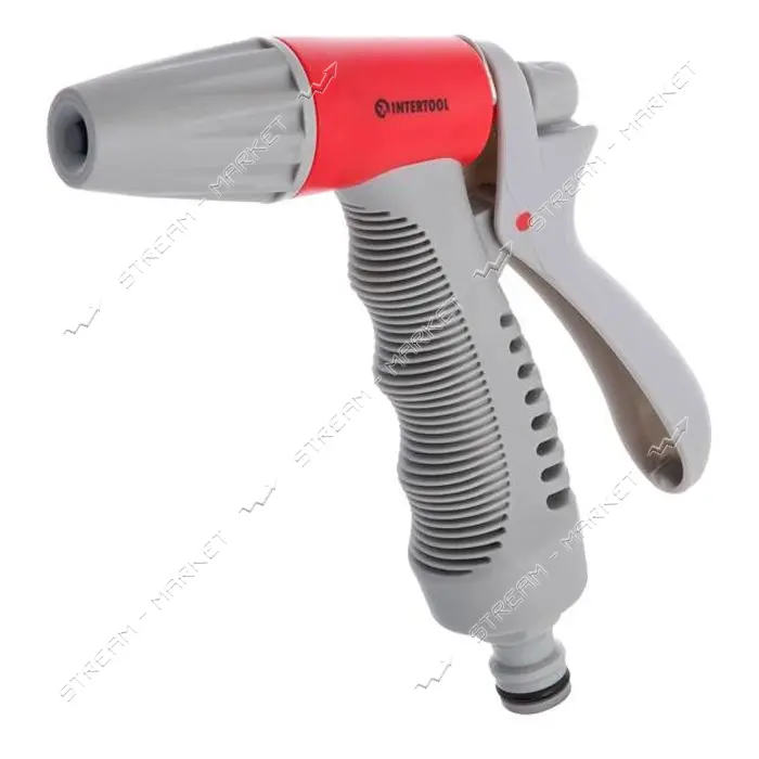 INTERTOOL GE-0015 Пистолет-распылитель для полива с плавной регулировкой потока воды                