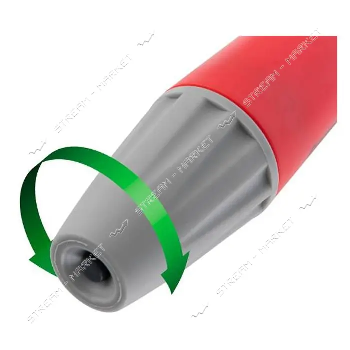 INTERTOOL GE-0015 Пистолет-распылитель для полива с плавной регулировкой потока воды                