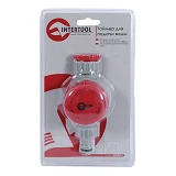 Таймер подачи воды Intertool GE-2011 для полива автоматический с фильтром и адаптер с резьбой 1/2"  