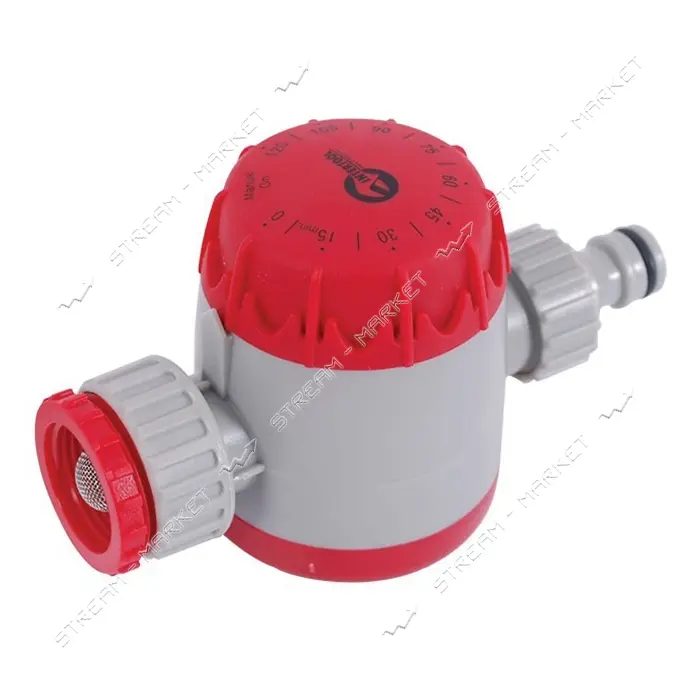 Таймер подачи воды Intertool GE-2011 для полива автоматический с фильтром и адаптер с резьбой 1/2"  