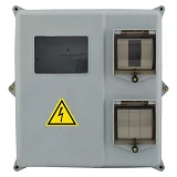 Бокс герметичный КДЕ 3ф пластиковый под эл счетчики IP54