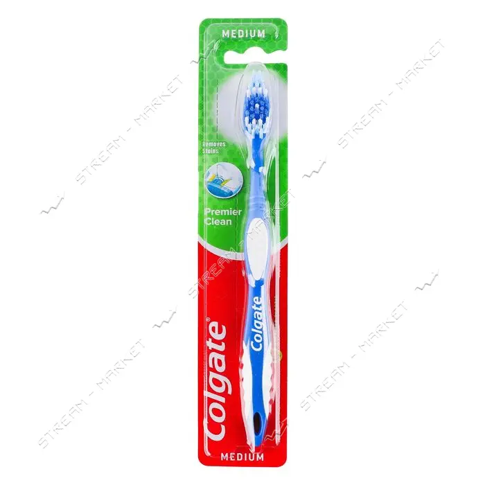 Зубная щетка Colgate Премьер отбеливания средняя 1шт