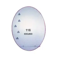 Зеркало 500x800мм 1 полка зеркало 116                                                               