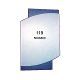 Зеркало 500x800мм 119 без полок                                                                     