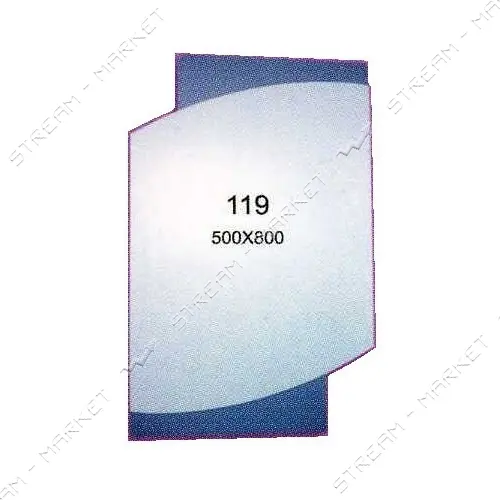 Зеркало 500x800мм 119 без полок                                                                     