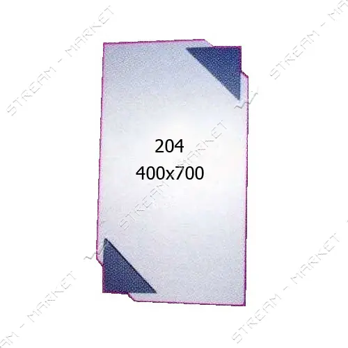 Зеркало 400x700мм 204                                                                               