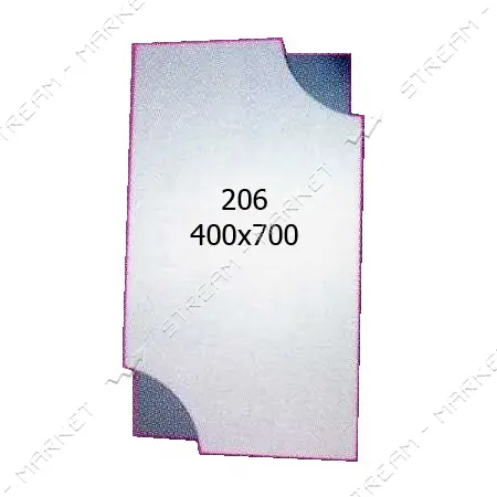 Зеркало 400x700мм 206                                                                               