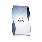 Зеркало 400x600мм 1 полка зеркало 210