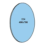 Зеркало 400x700мм 224